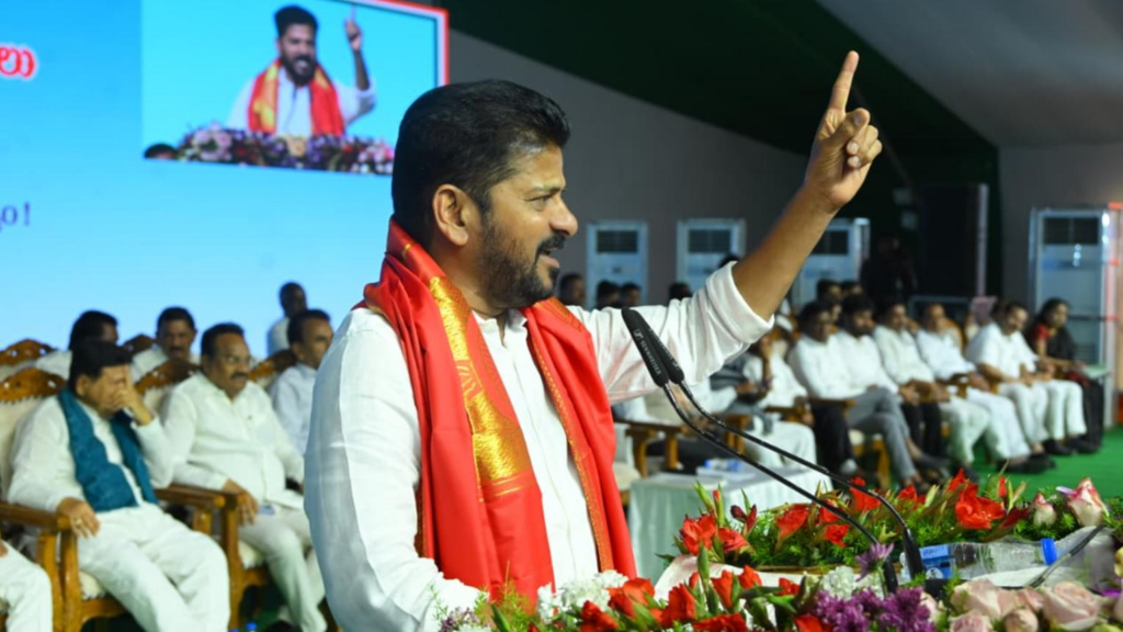 Revanth Reddy Visits Kerameri for Development Programs