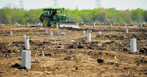 Barren Lands Converted into Productive Agricultural Fields