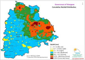 Heavy Rains Improve Water Availability Across the District
