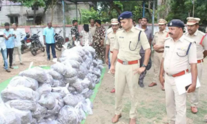 Police Seize 15 Kilograms of Ganja in District Operation